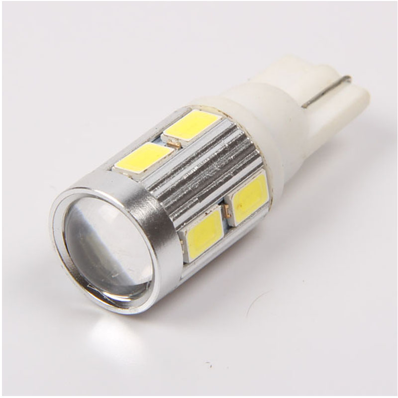 슈퍼 밝은 자동차 led 빛 t10 웨지 w5w 168 194 5630 10smd