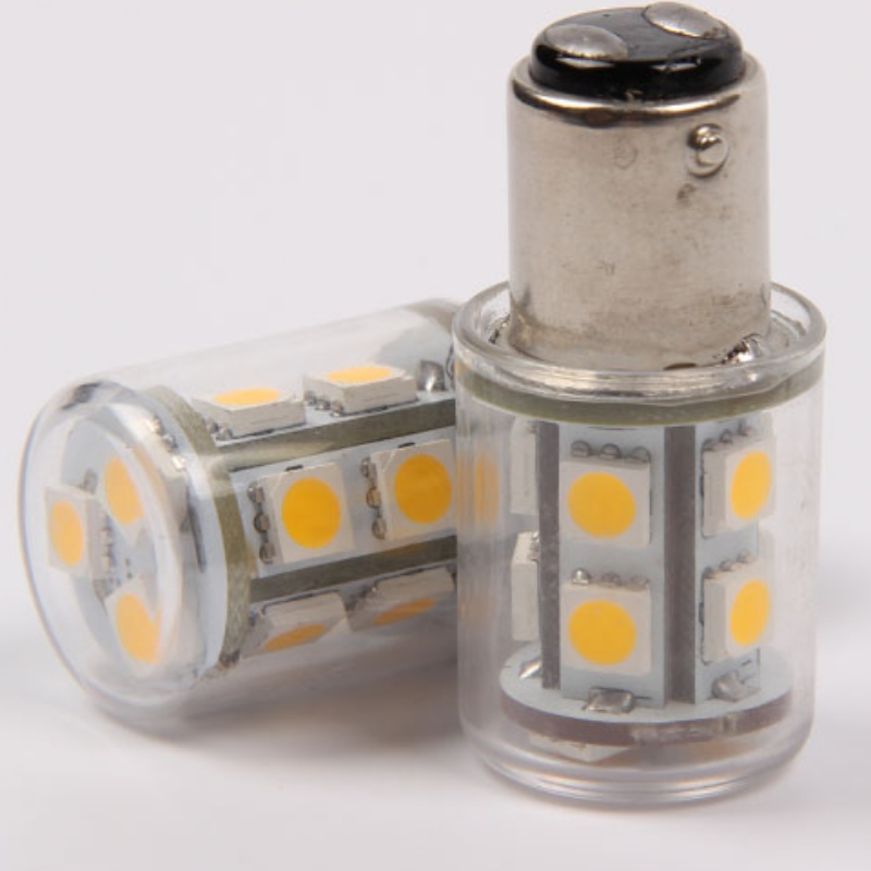 BAY15D BA15D 보트 해양 LED 전구 5050 13SMD